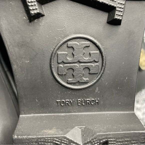 Tory Burch : size 9 : classic ‘sarah’ logo knee high rain winter fall snow boots - Picture 10 of 11